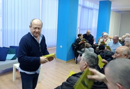 Георги Спасов представи новата си книга пред приятели